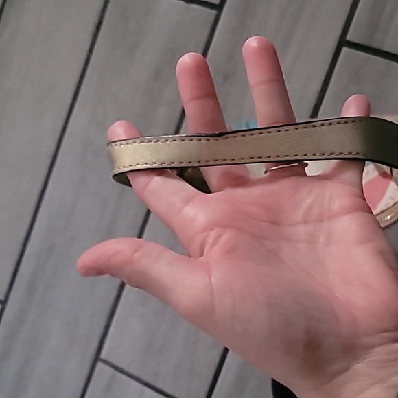 Coach Snaphead Signature Satin Print Handbag Purse Tote F19187 Rare Vintage - Picture 4 of 8